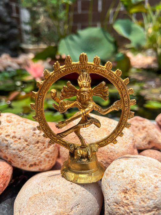 Señor Nataraja de bronce