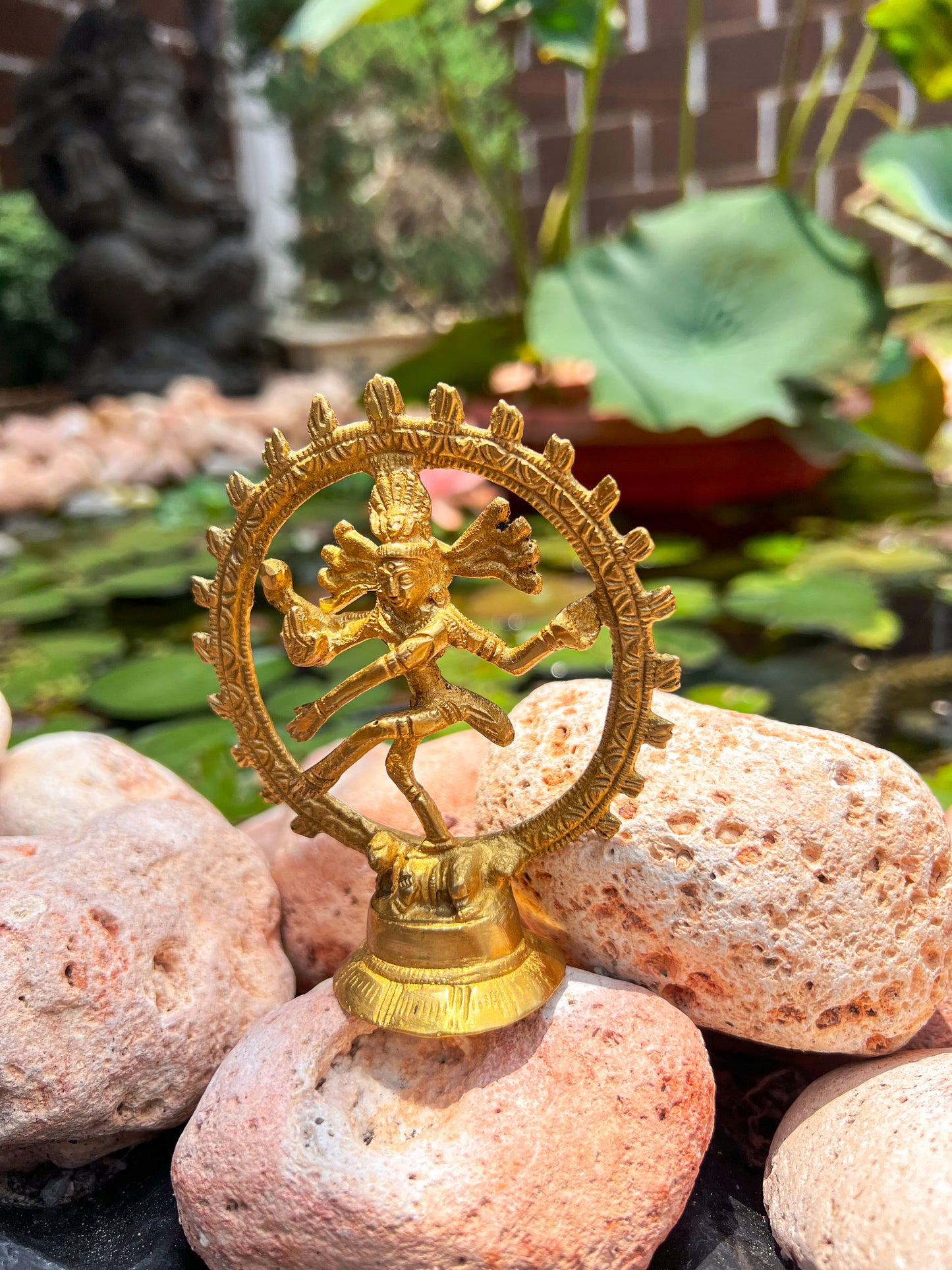 Señor Nataraja de bronce